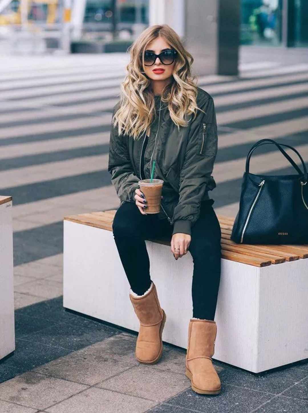 穿搭| 高跟鞋去不了的地方,雪地靴都可以