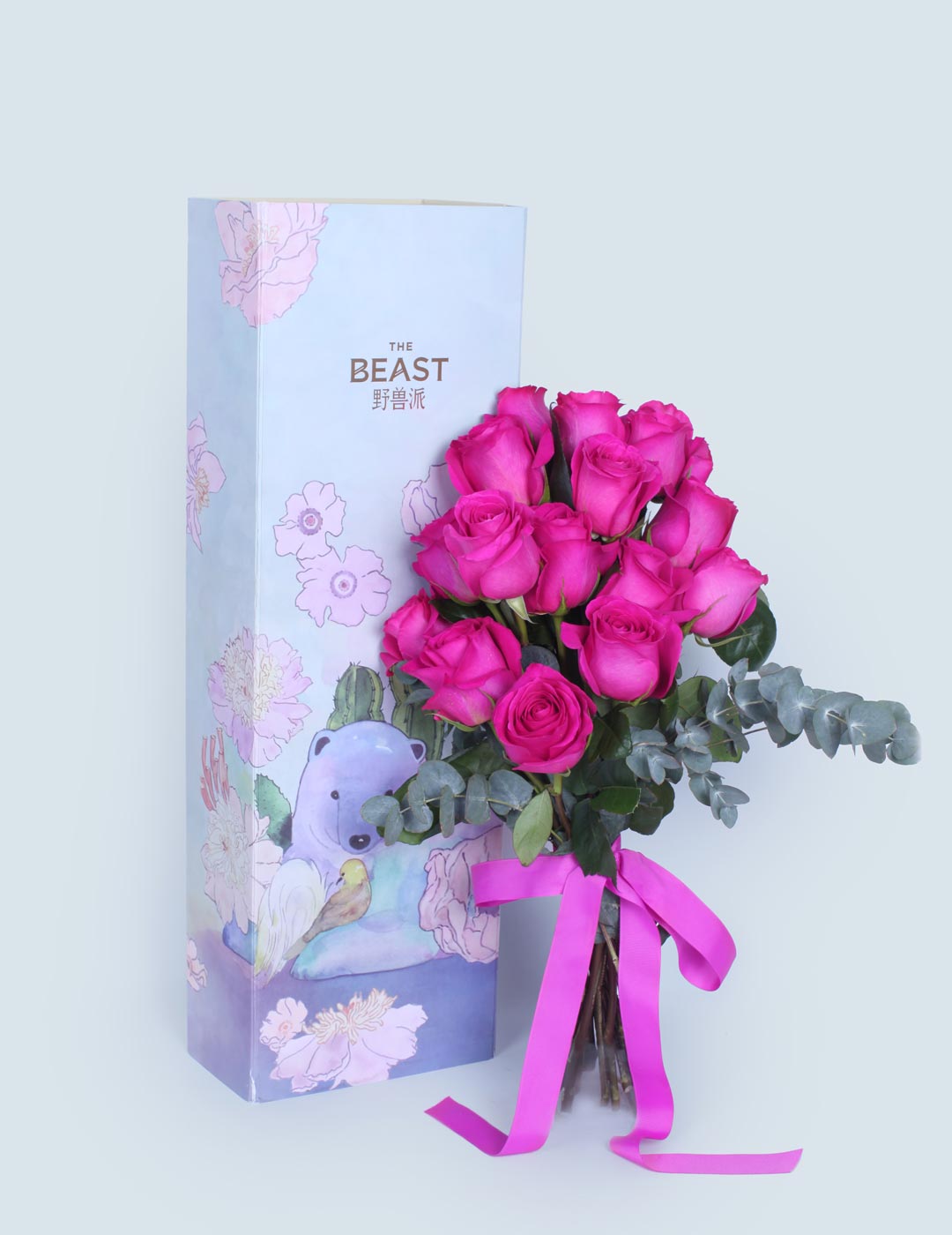 野兽派七夕情人节限量系列 枪炮—限量玫瑰(16支)880